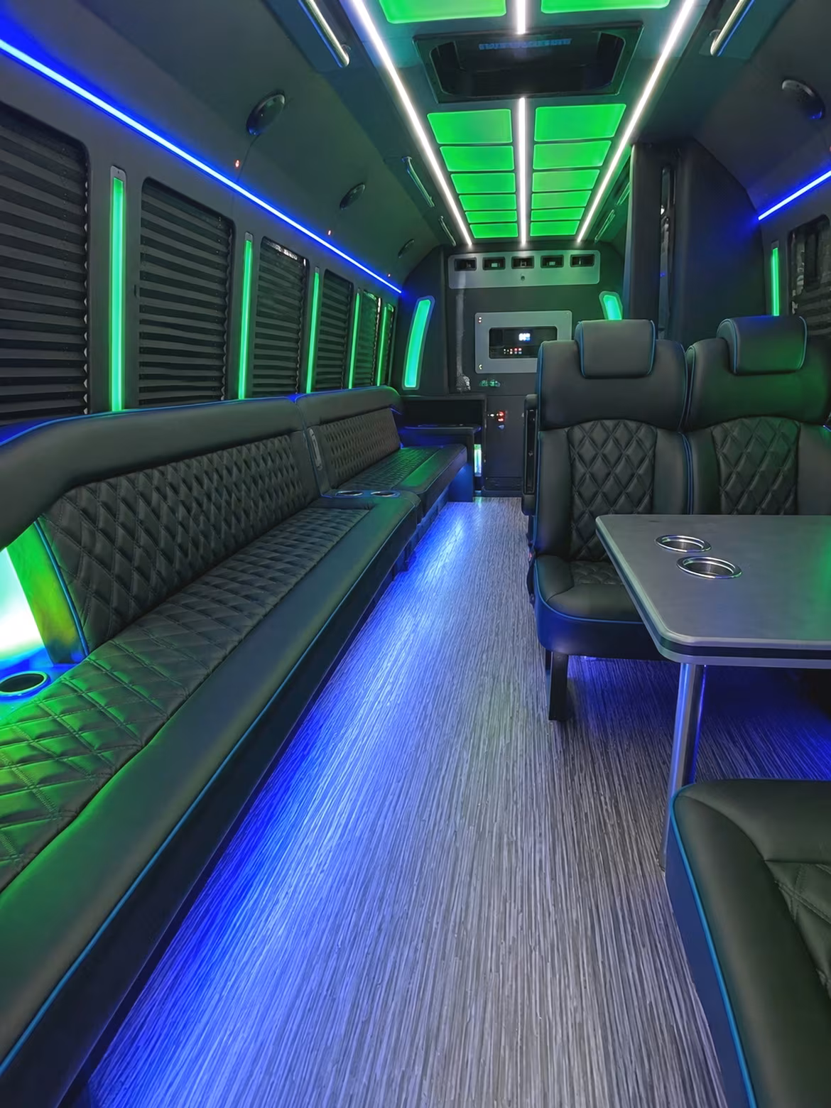 el monte corporate party bus rental