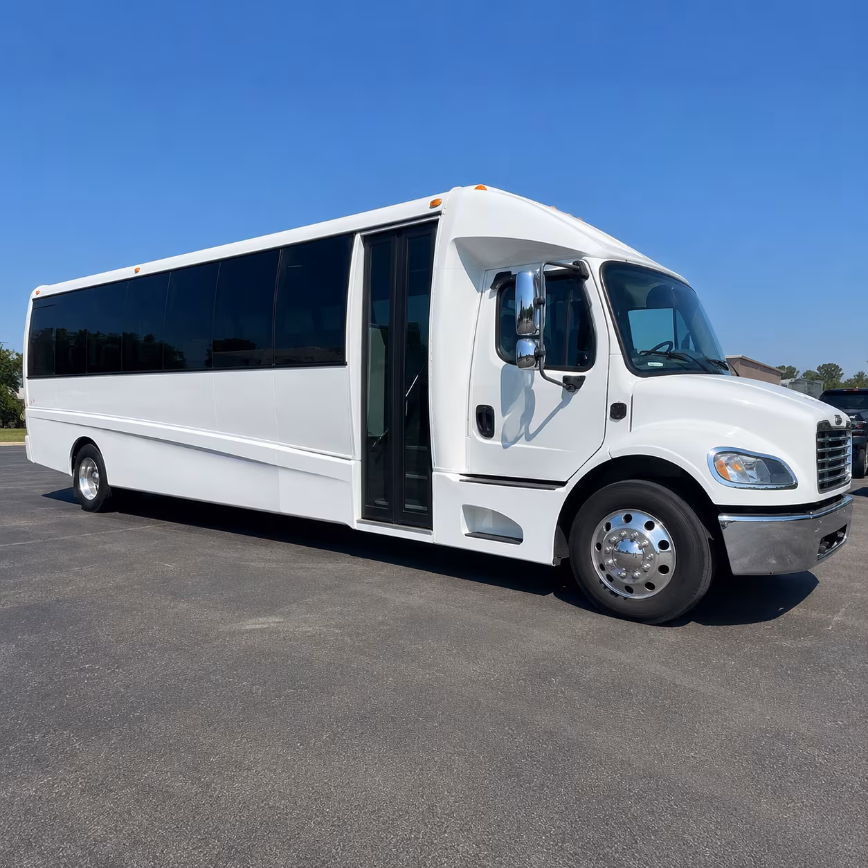 group boarding a minibus in el monte