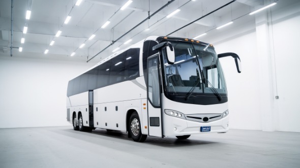 55 passenger charter bus