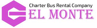 charter bus rental company el monte logo