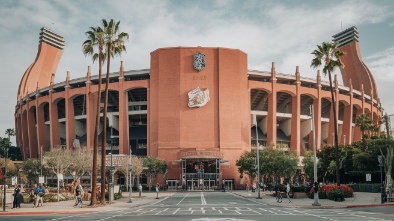 see the rose bowl stadium with a group